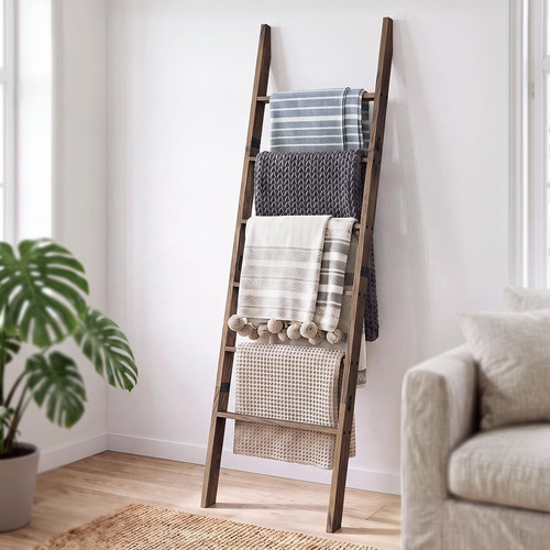 Tier blanket ladder acacia - blanket,